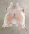 Salt and Pepper Brown X-Large Brazilian Cowhide Rug 7'0