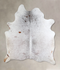 Salt and Pepper Brown Large Brazilian Cowhide Rug 6'9