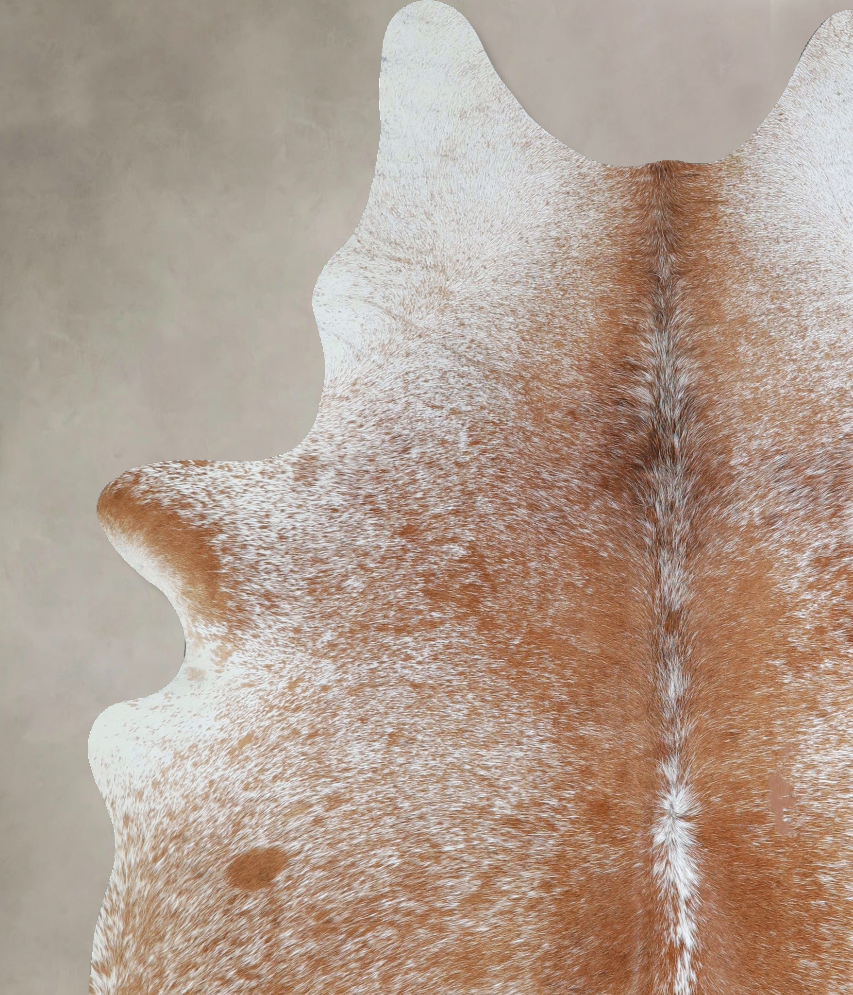 Salt and Pepper Brown Cowhide Rug #A45603