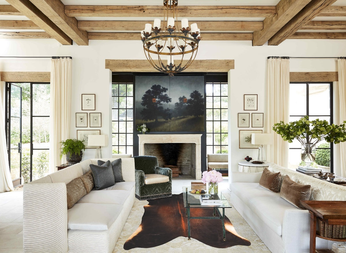 Chocolate Cowhide Rug #A45612