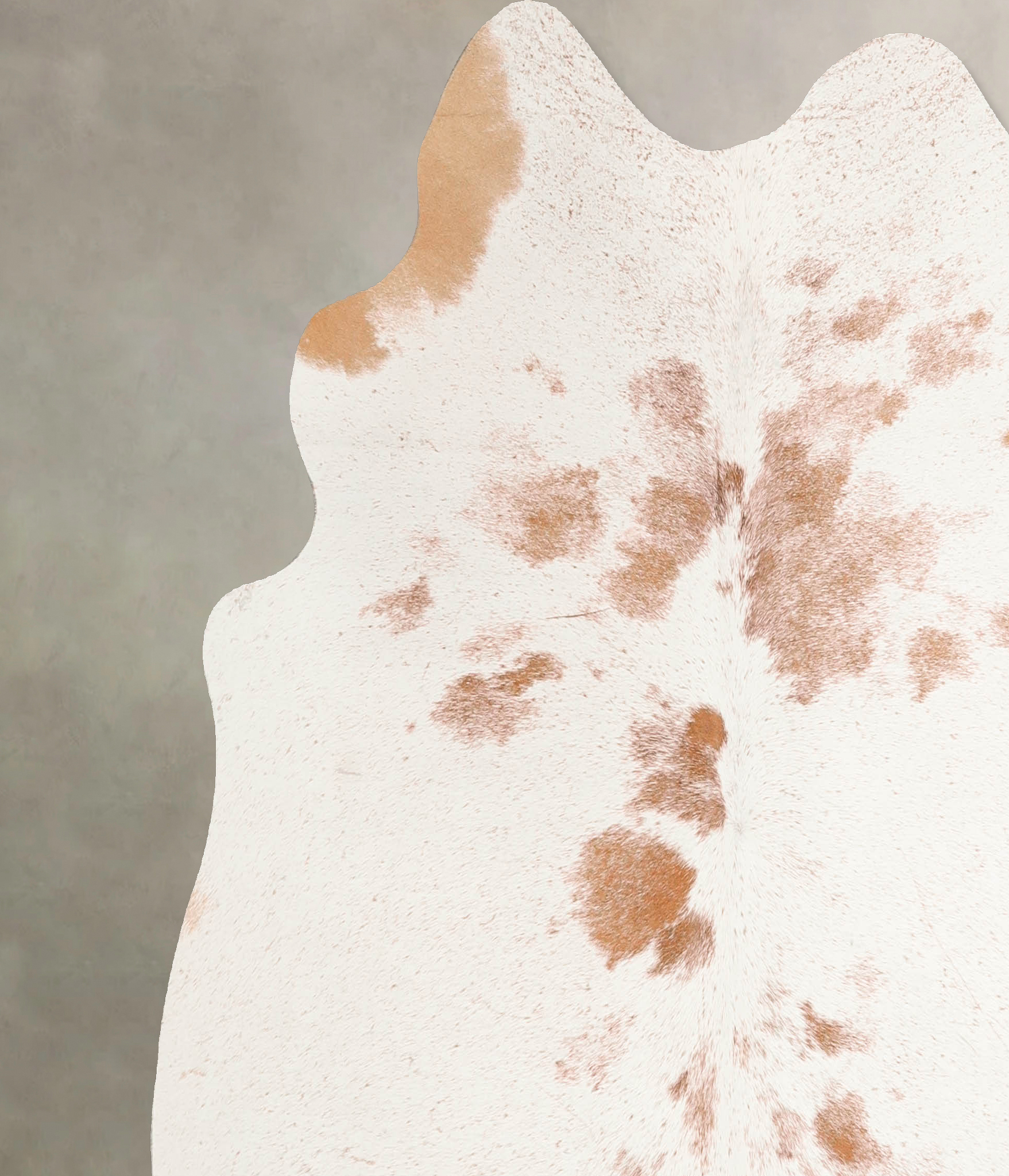 Salt and Pepper Brown Cowhide Rug #A45620