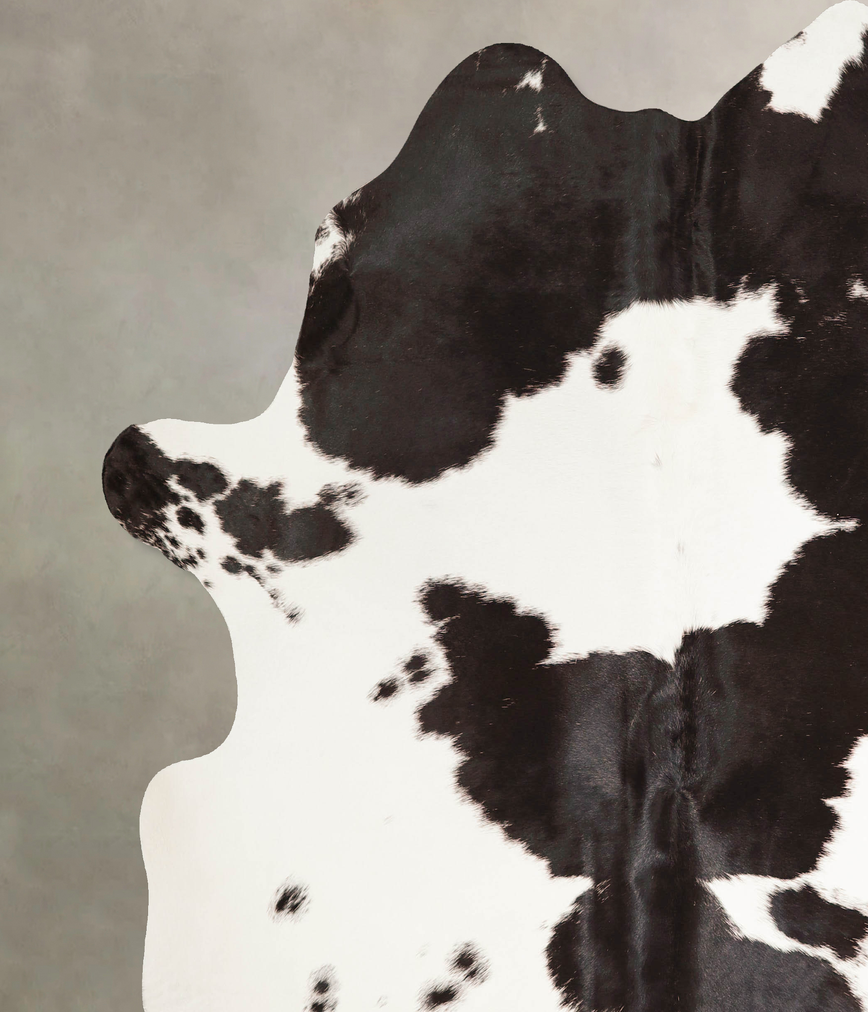 Black and White Cowhide Rug #A45630