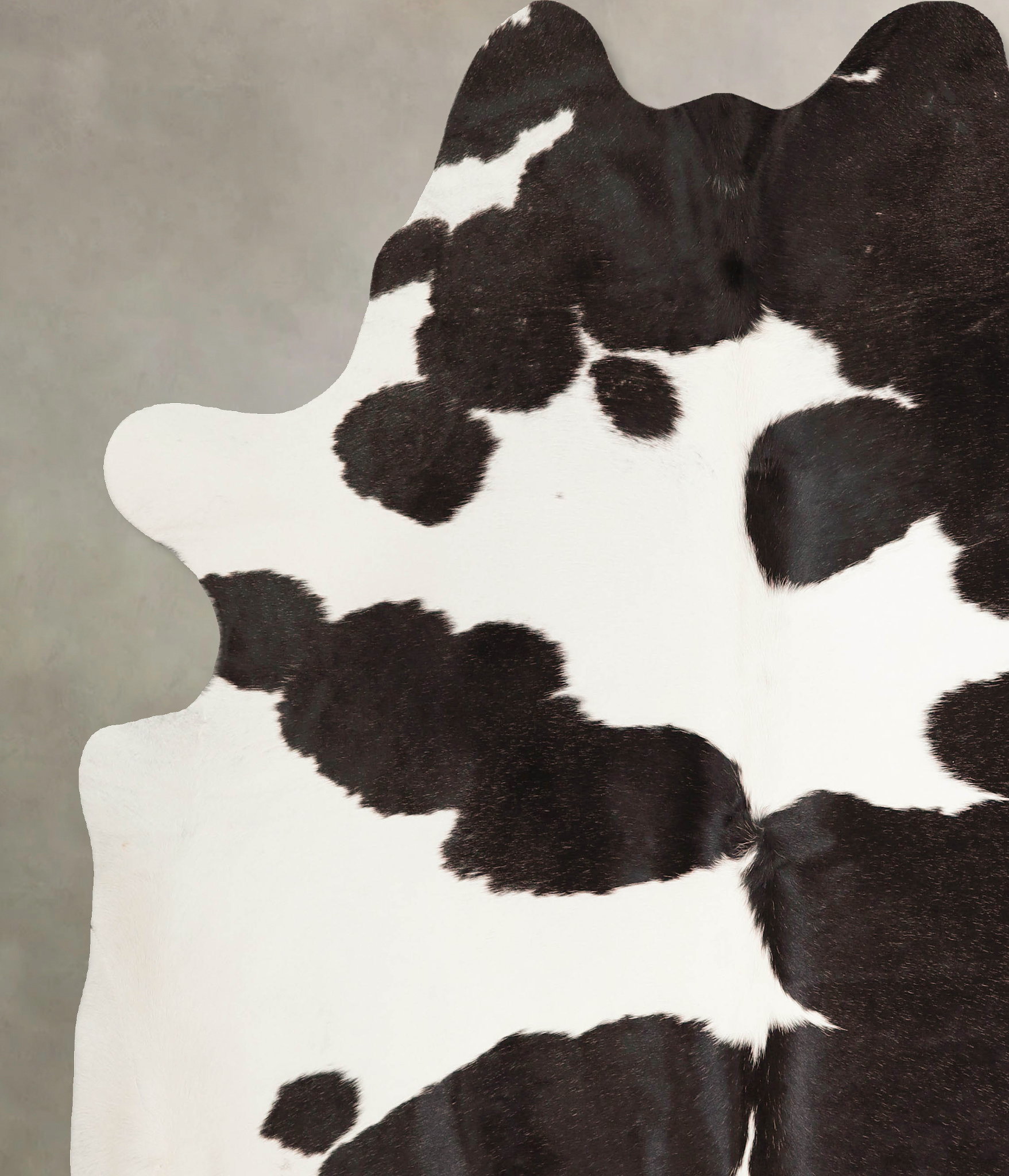 Black and White Cowhide Rug #A45634