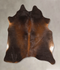Chocolate Large Brazilian Cowhide Rug 6'5
