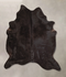 Solid Black X-Large Brazilian Cowhide Rug 6'10