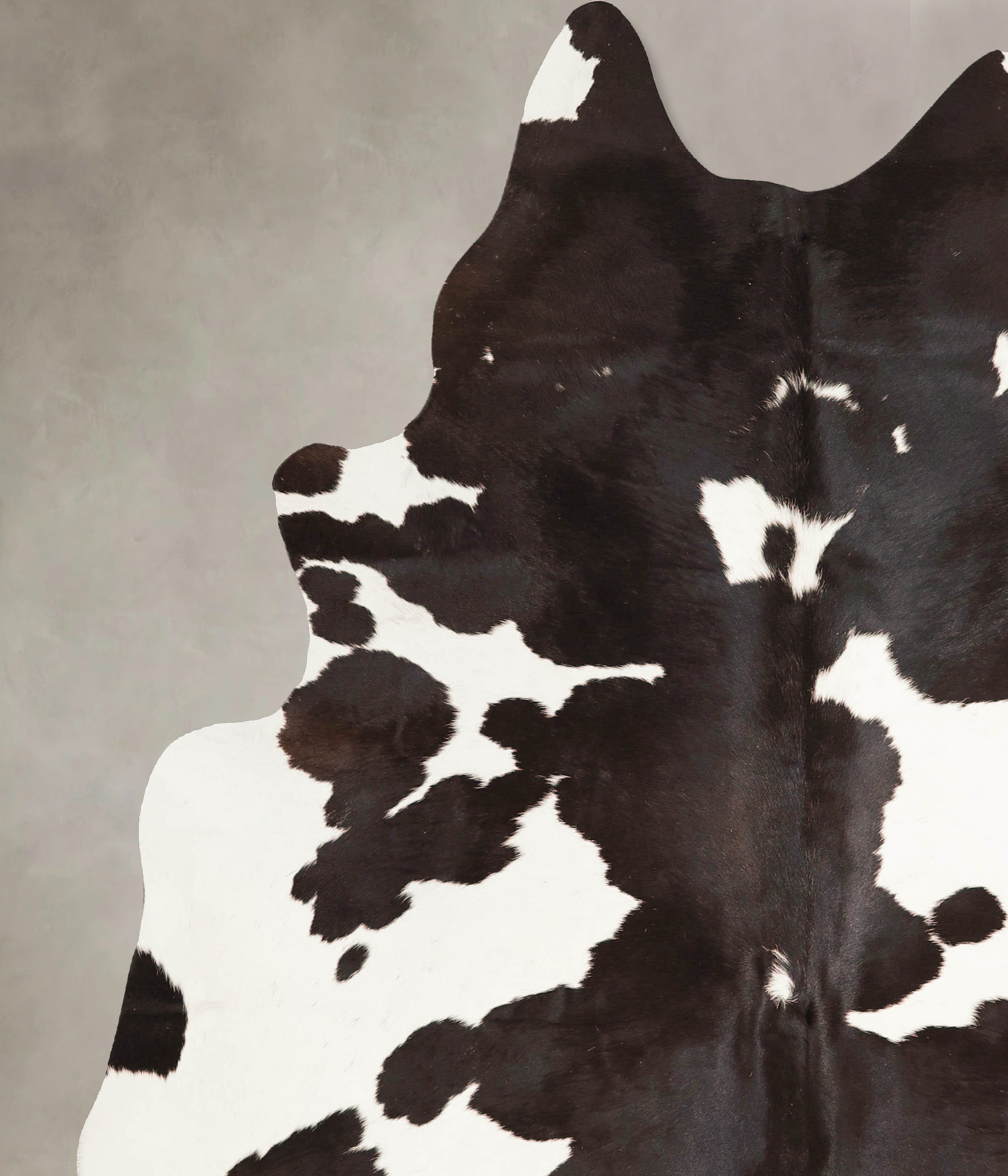Black and White Cowhide Rug #A45657