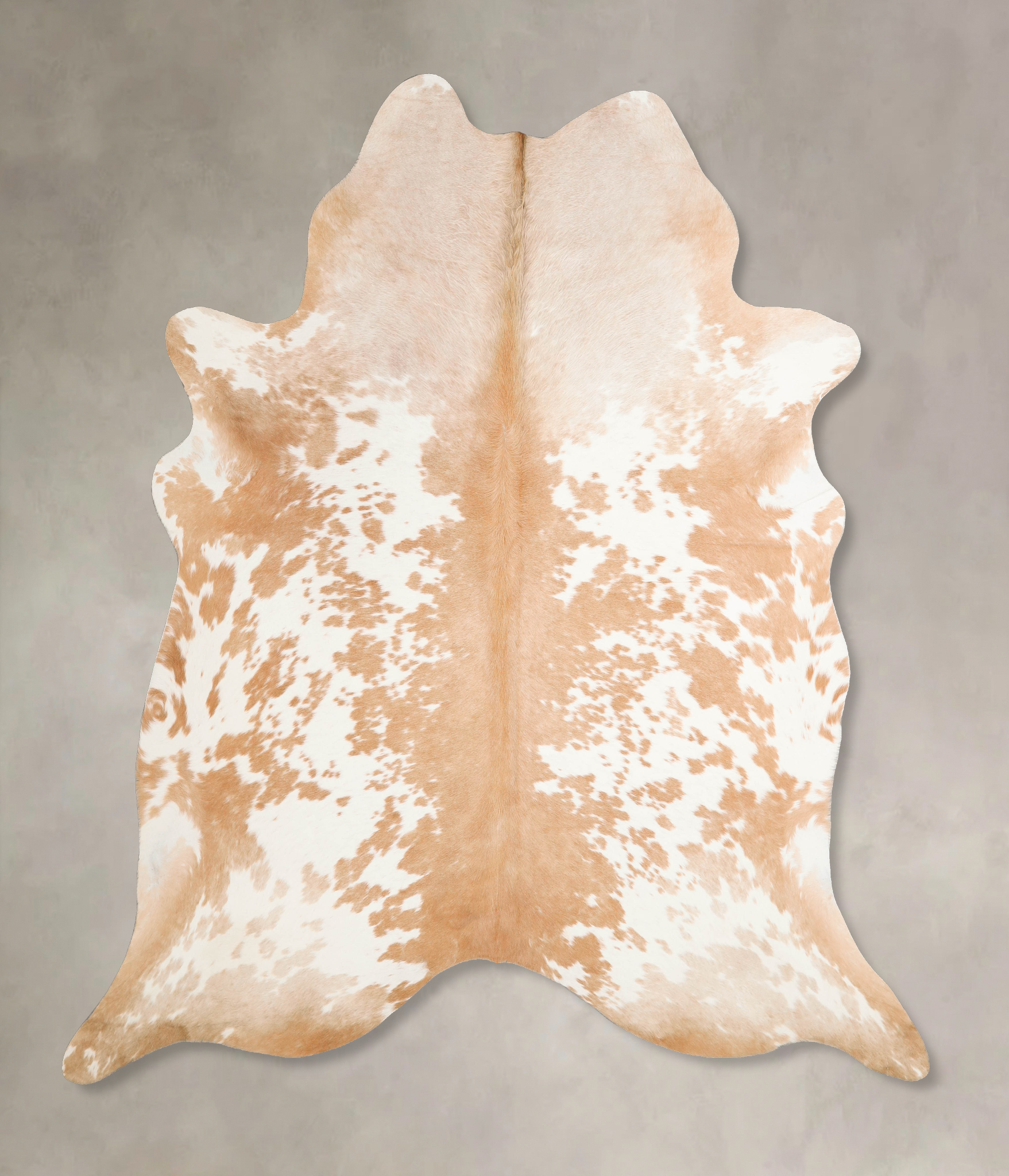 Beige and White Cowhide Rug #A45659