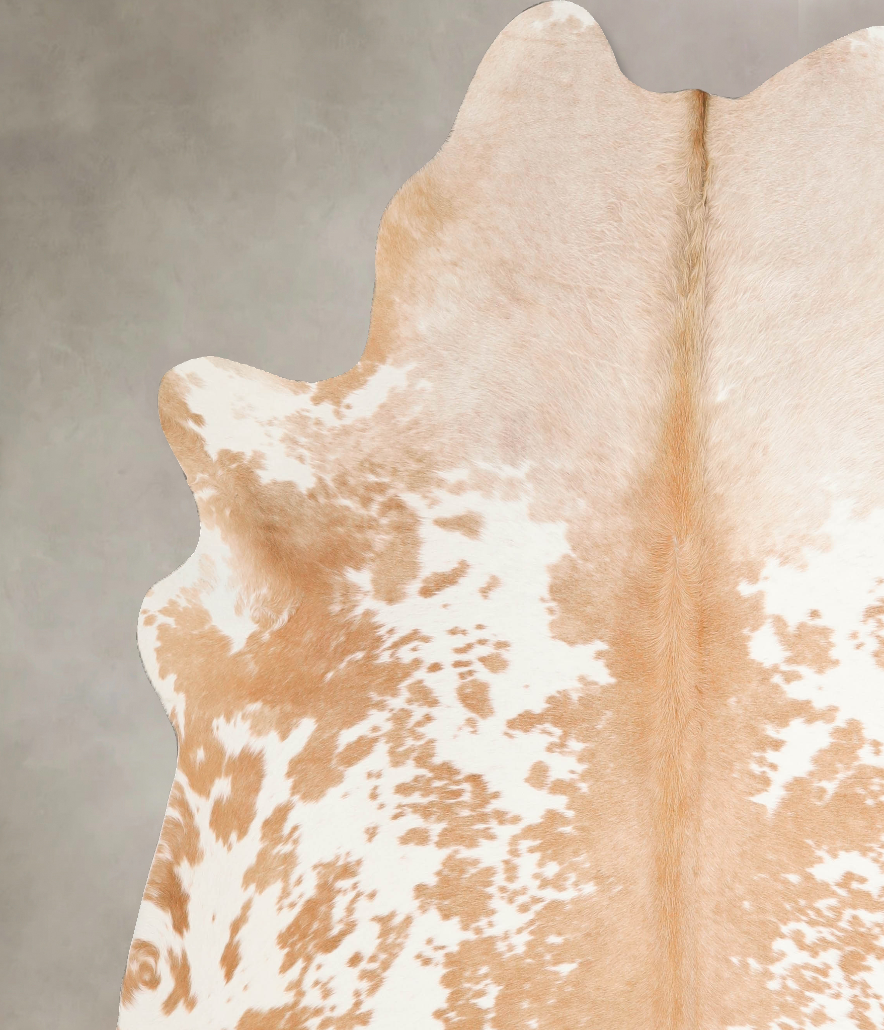 Beige and White Cowhide Rug #A45659