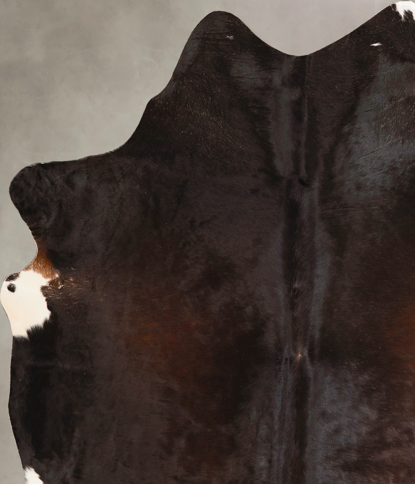 Chocolate Cowhide Rug #A45678