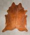 Solid Brown X-Large Brazilian Cowhide Rug 7'3