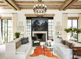 Hereford X-Large Brazilian Cowhide Rug 7'6"H x 6'2"W #A45682 by Hudson Hides