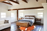 Hereford X-Large Brazilian Cowhide Rug 7'6"H x 6'2"W #A45682 by Hudson Hides