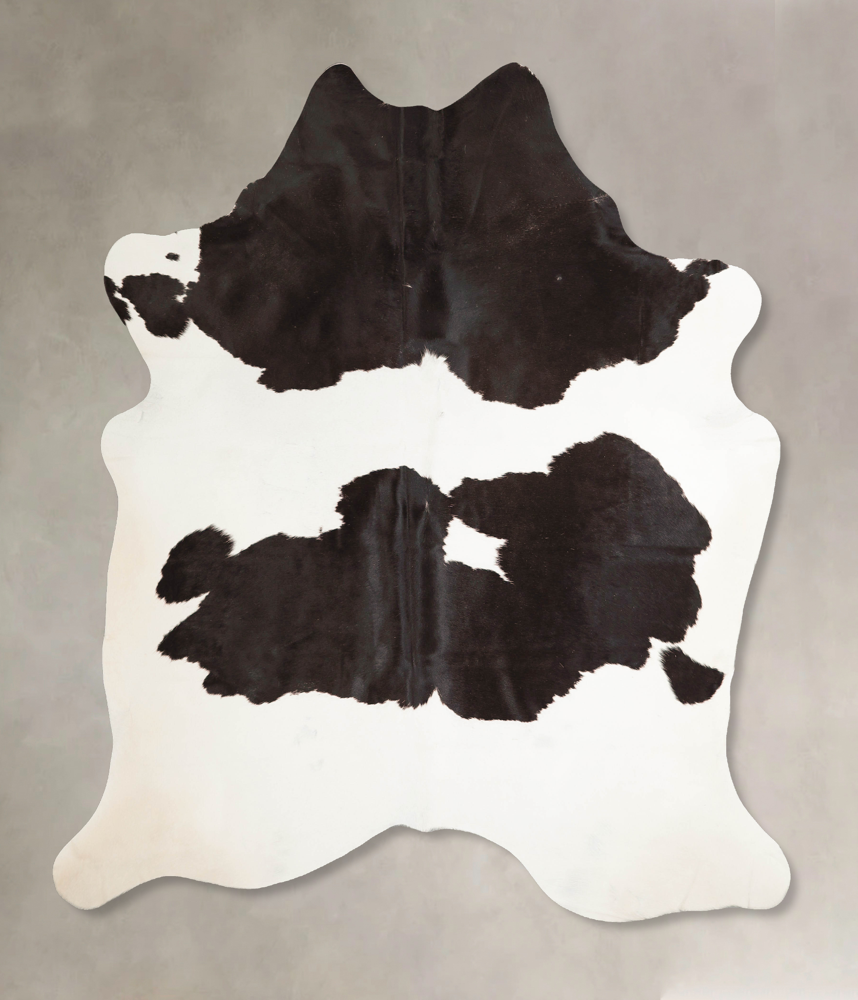 Black and White Cowhide Rug #A45708