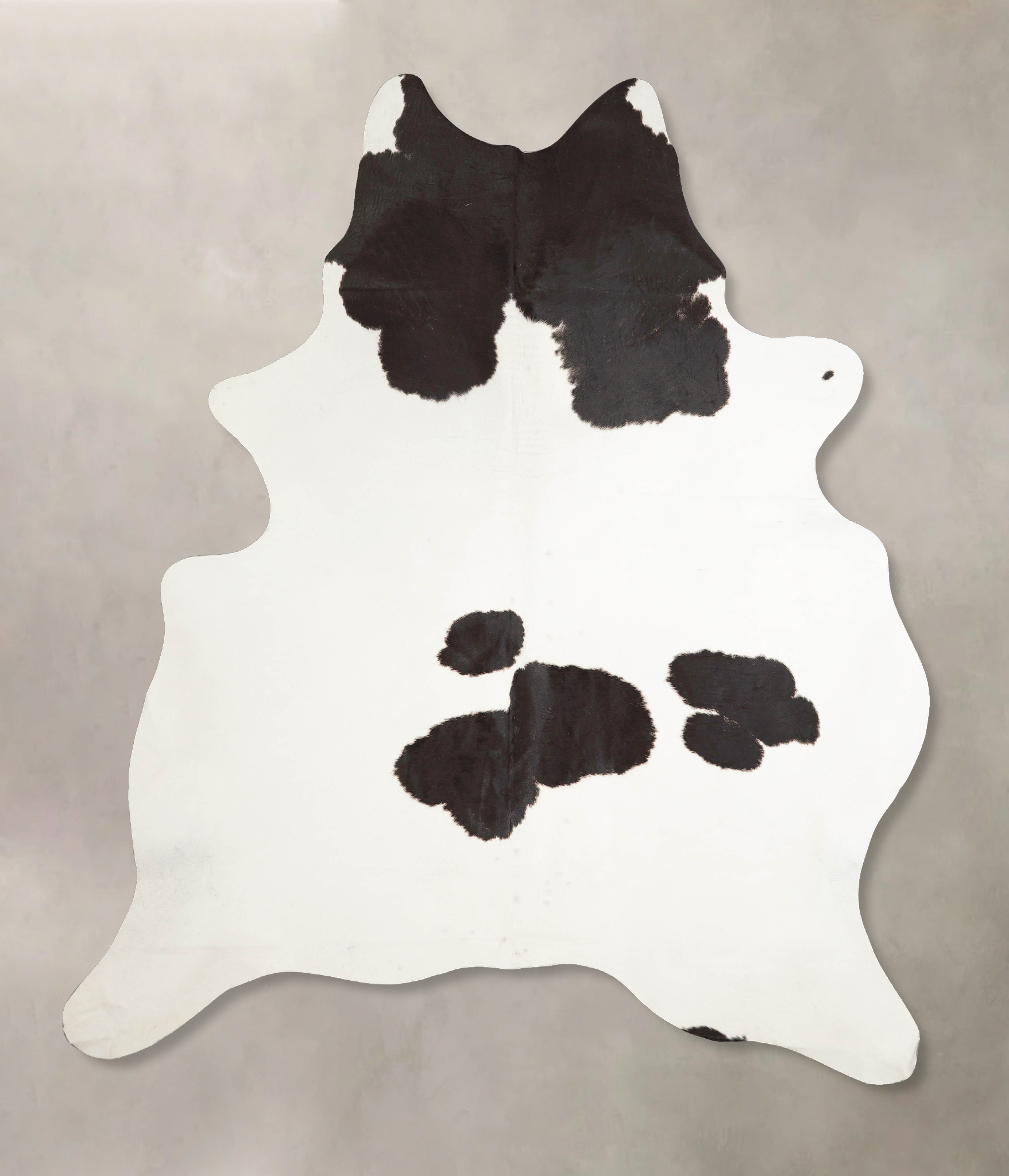 Black and White Cowhide Rug #A45709