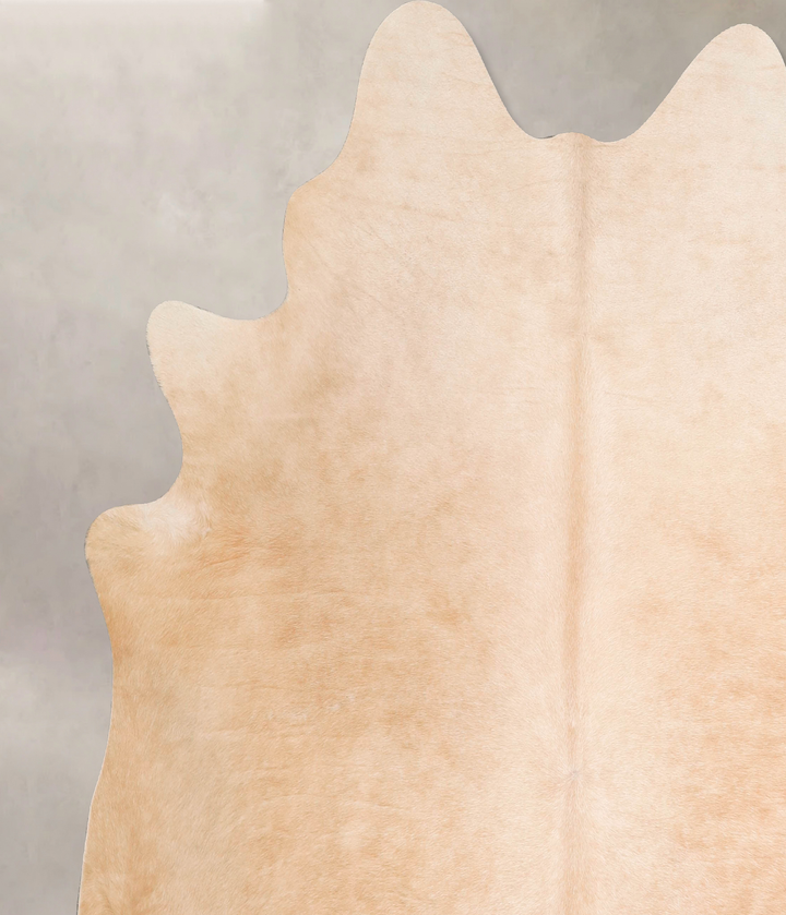 Palomino X-Large Brazilian Cowhide Rug 7'0"H x 6'10"W #A45723 by Hudson Hides