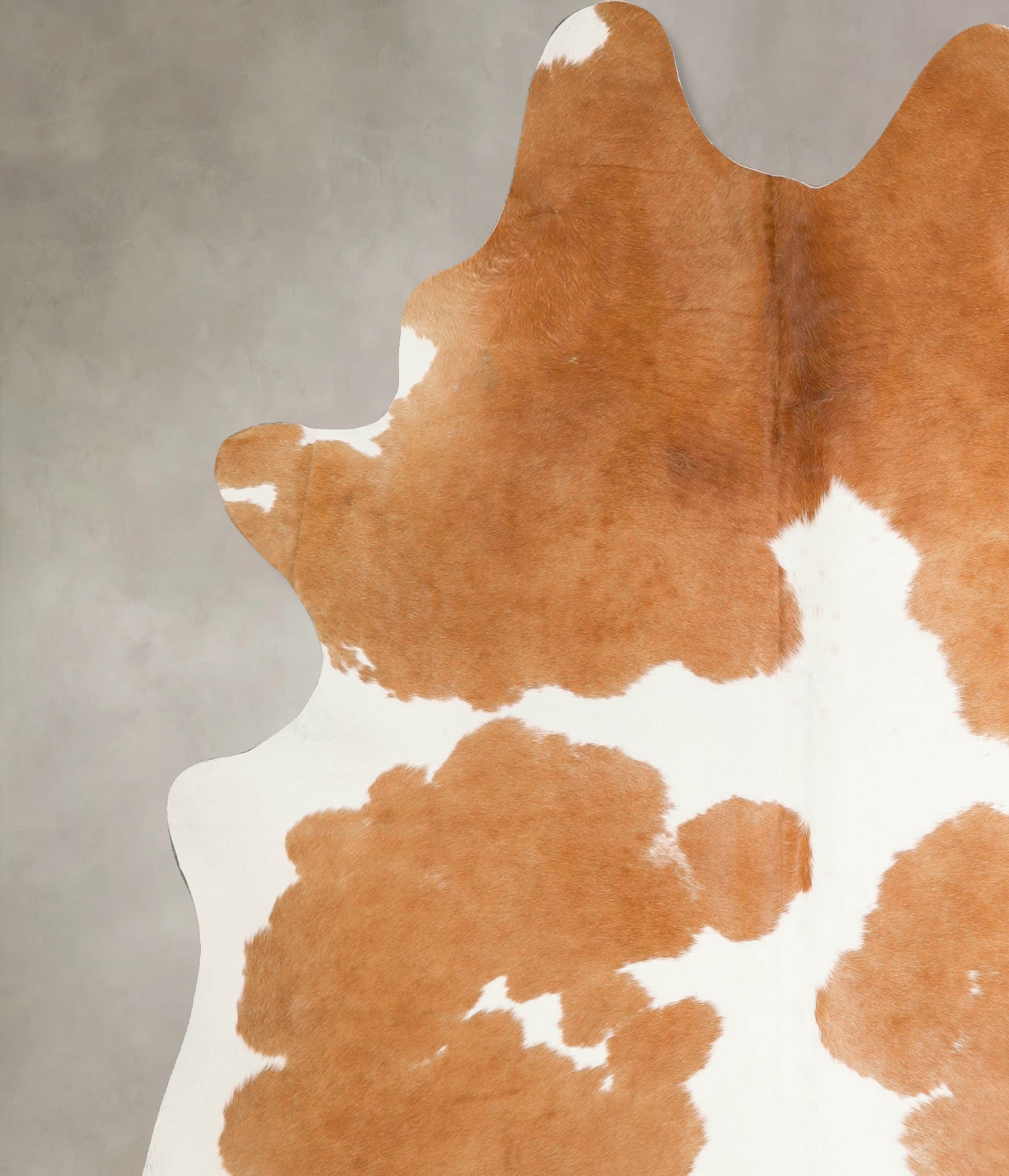 Beige and White Cowhide Rug #A45744