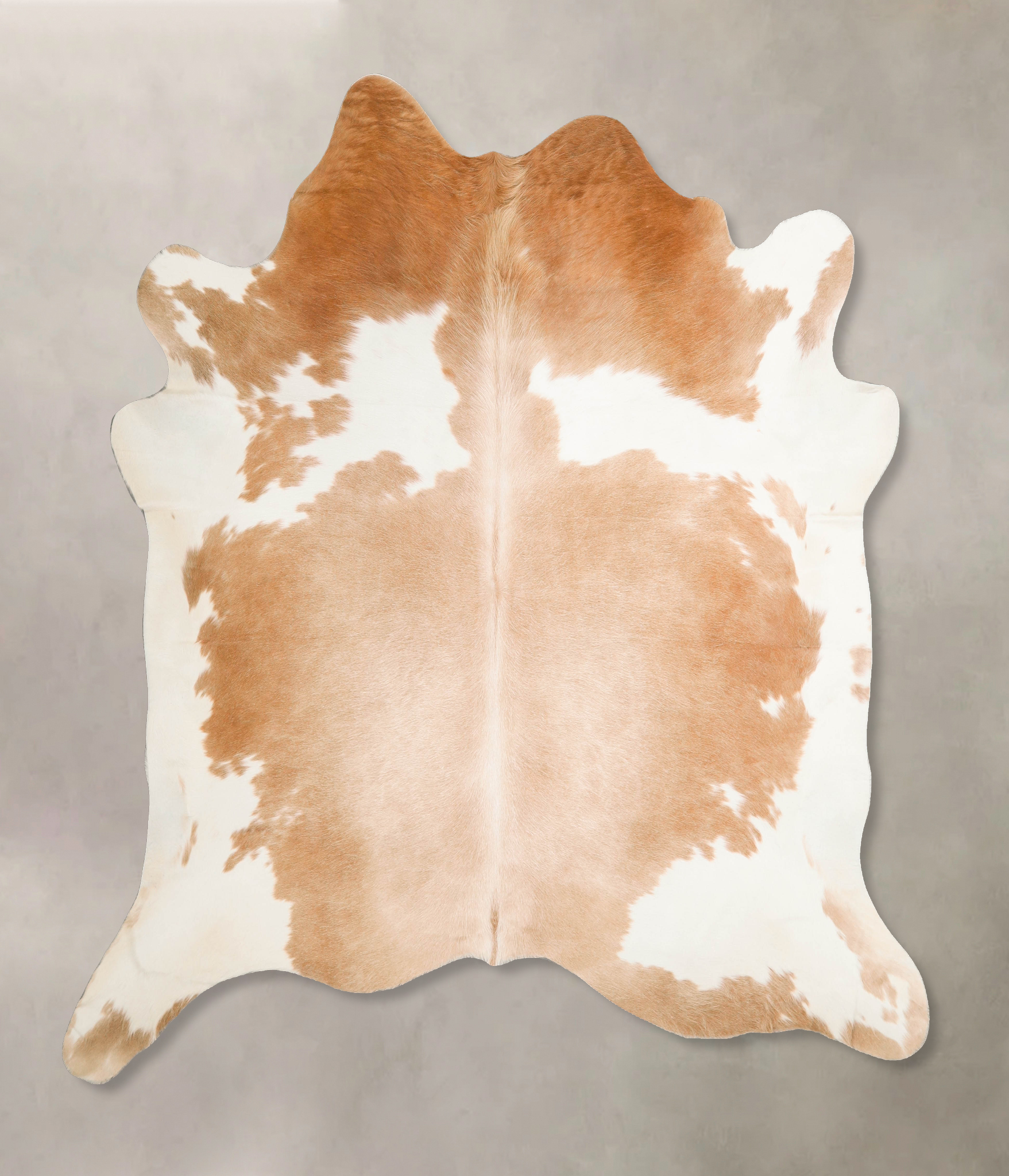 Beige and White Cowhide Rug #A45746