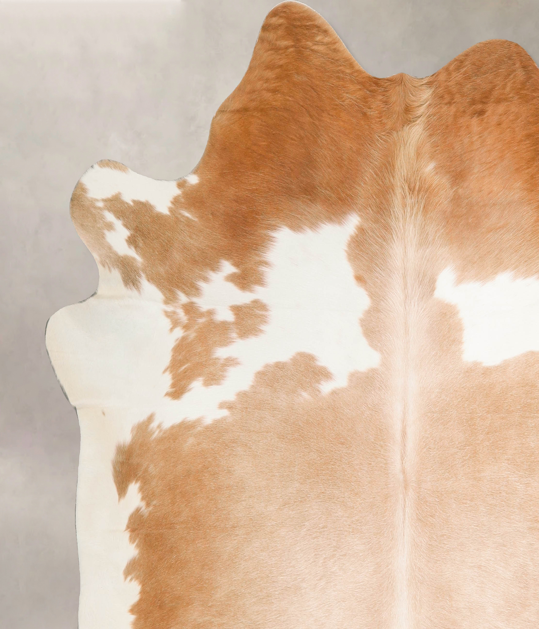 Beige and White Cowhide Rug #A45746