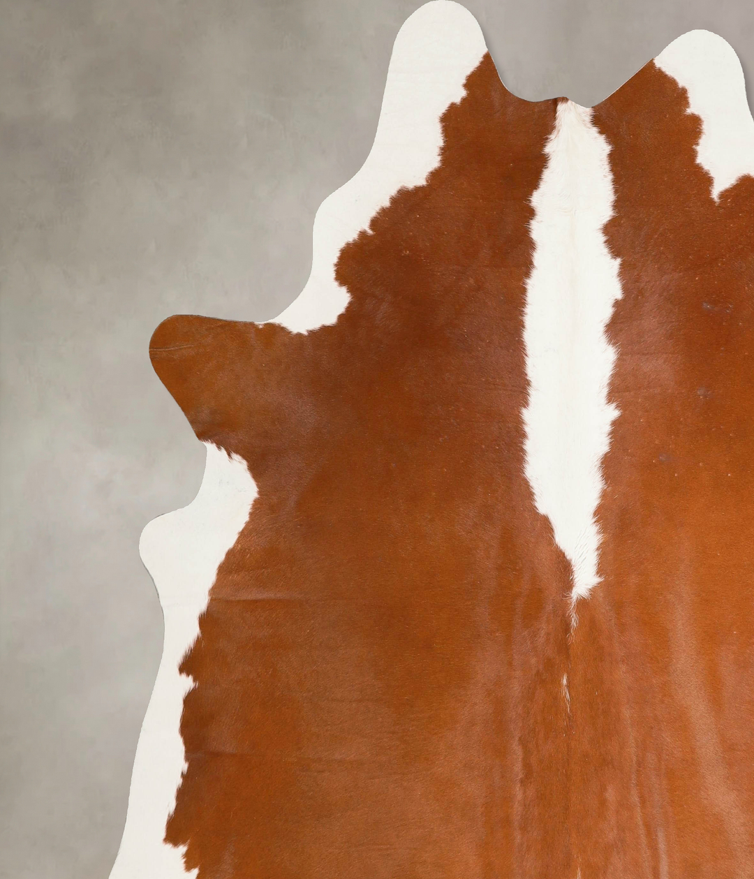 Hereford XX-Large Brazilian Cowhide Rug 7'5"H x 7'4"W #A45751 by Hudso