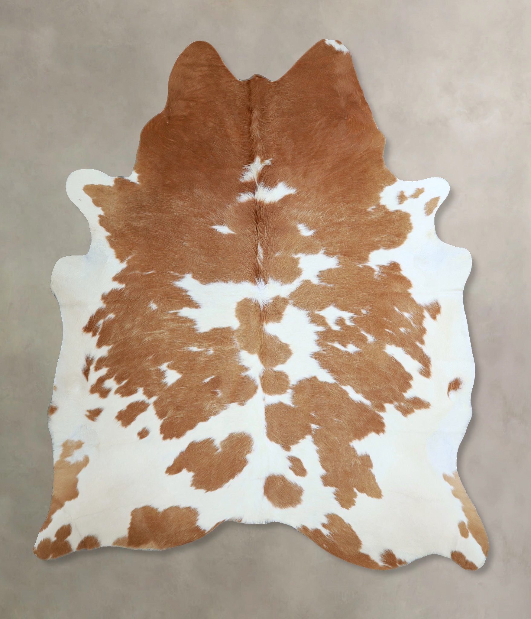 Brown and White Cowhide Rug #A45761
