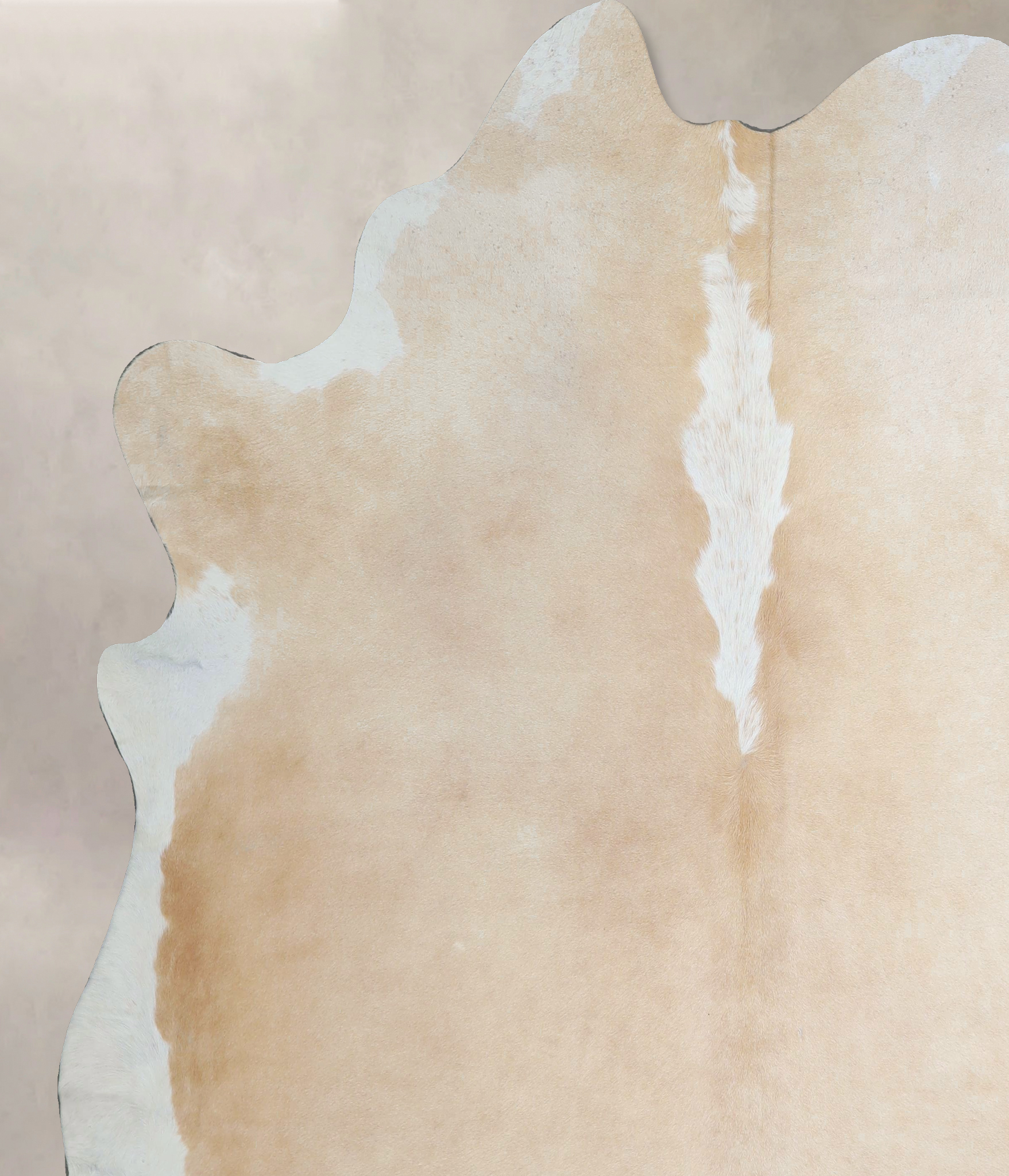 Beige and White Cowhide Rug #A45776