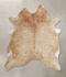 Beige X-Large Brazilian Cowhide Rug 7'2