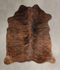 Dark Brindle Large Brazilian Cowhide Rug 5'11