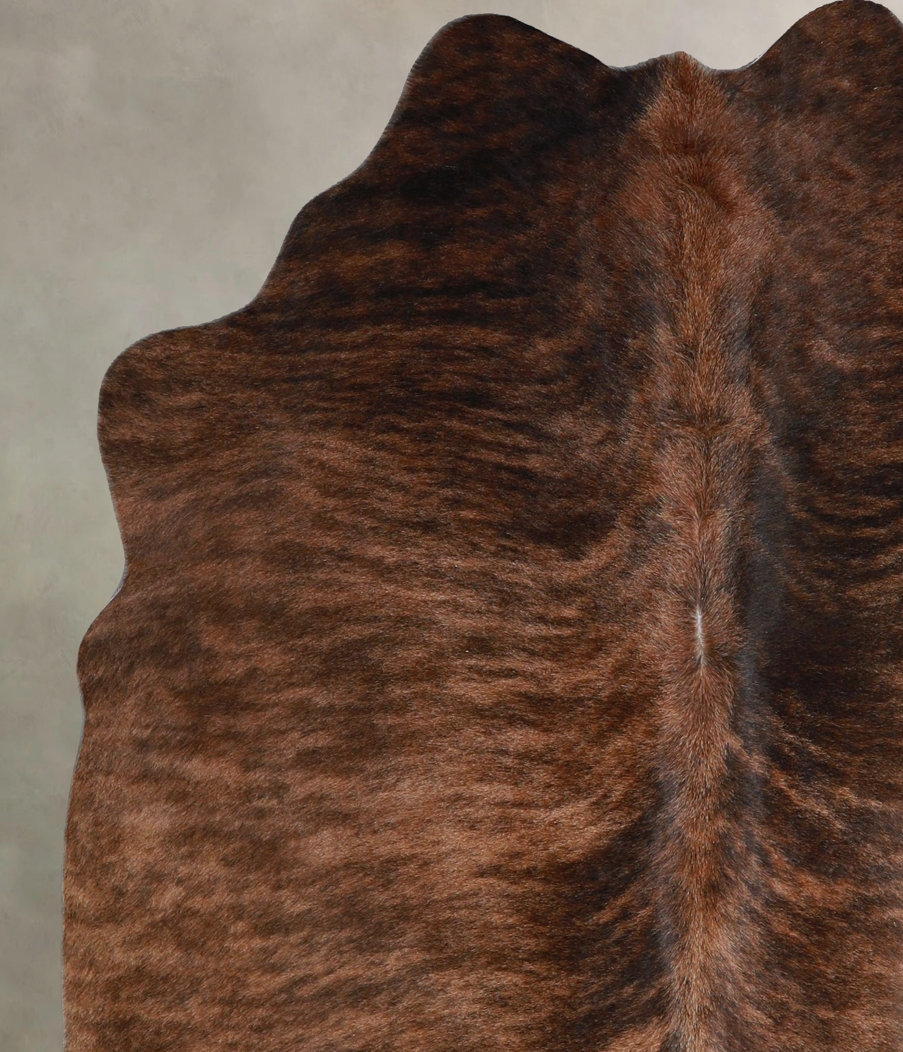 Dark Brindle Cowhide Rug #A45788