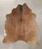 Warm Caramel Large Brazilian Cowhide Rug 6'3