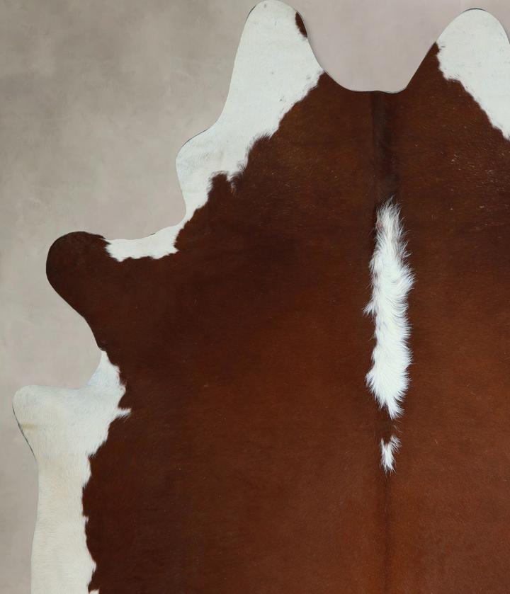 Hereford X-Large Brazilian Cowhide Rug 7'8"H x 6'6"W #A45800 by Hudson Hides