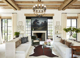 Hereford X-Large Brazilian Cowhide Rug 7'8"H x 6'6"W #A45800 by Hudson Hides