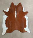 Hereford X-Large Brazilian Cowhide Rug 7'0"H x 6'6"W #A45803 by Hudson Hides
