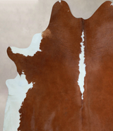 Hereford X-Large Brazilian Cowhide Rug 7'0"H x 6'6"W #A45803 by Hudson Hides