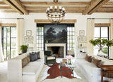 Hereford X-Large Brazilian Cowhide Rug 7'0"H x 6'6"W #A45803 by Hudson Hides