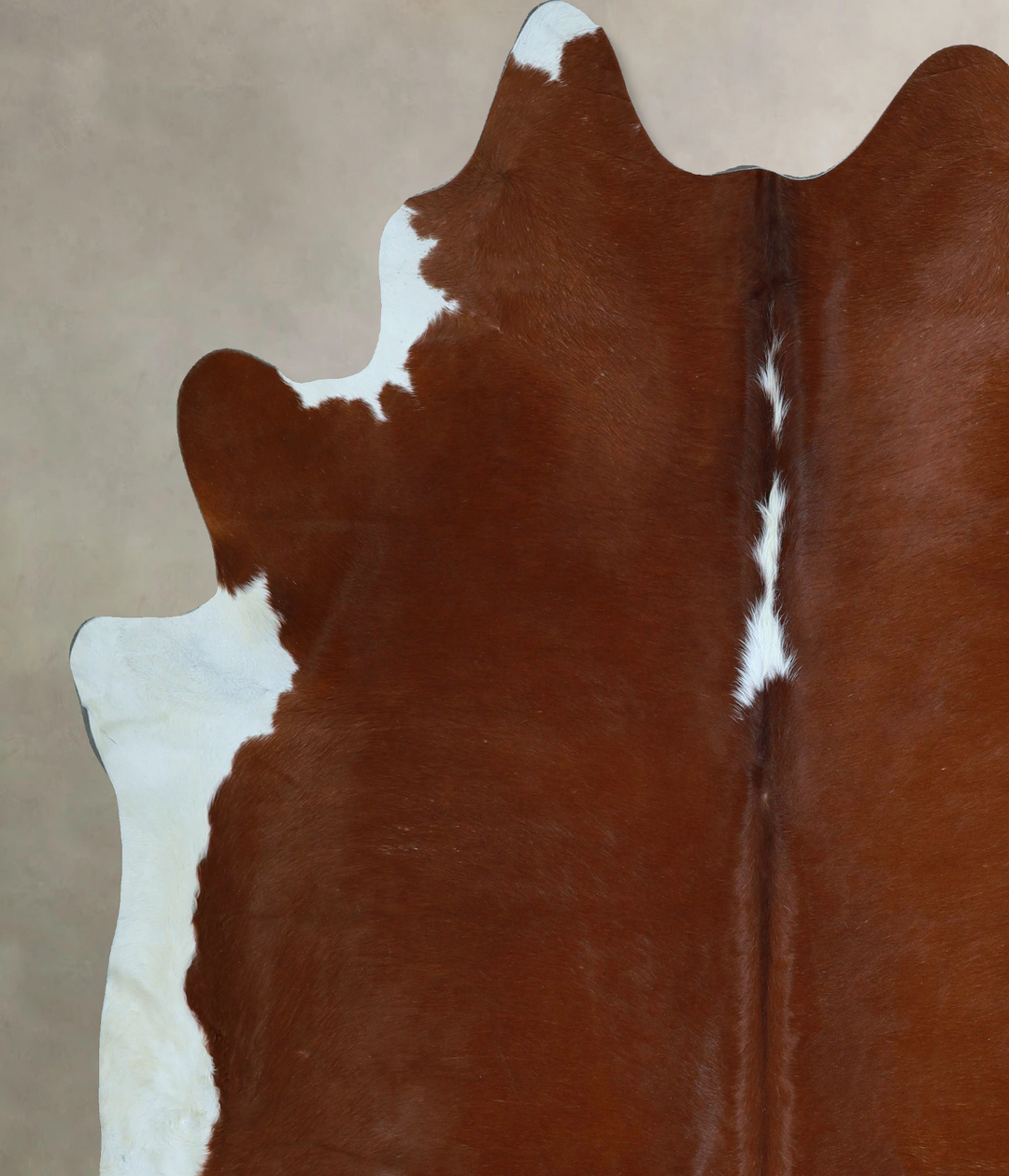 Hereford XX-Large Brazilian Cowhide Rug 7'6"H x 7'0"W #A45804 by Hudso