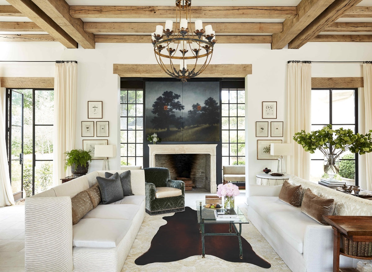 Warm Caramel Cowhide Rug #A45806