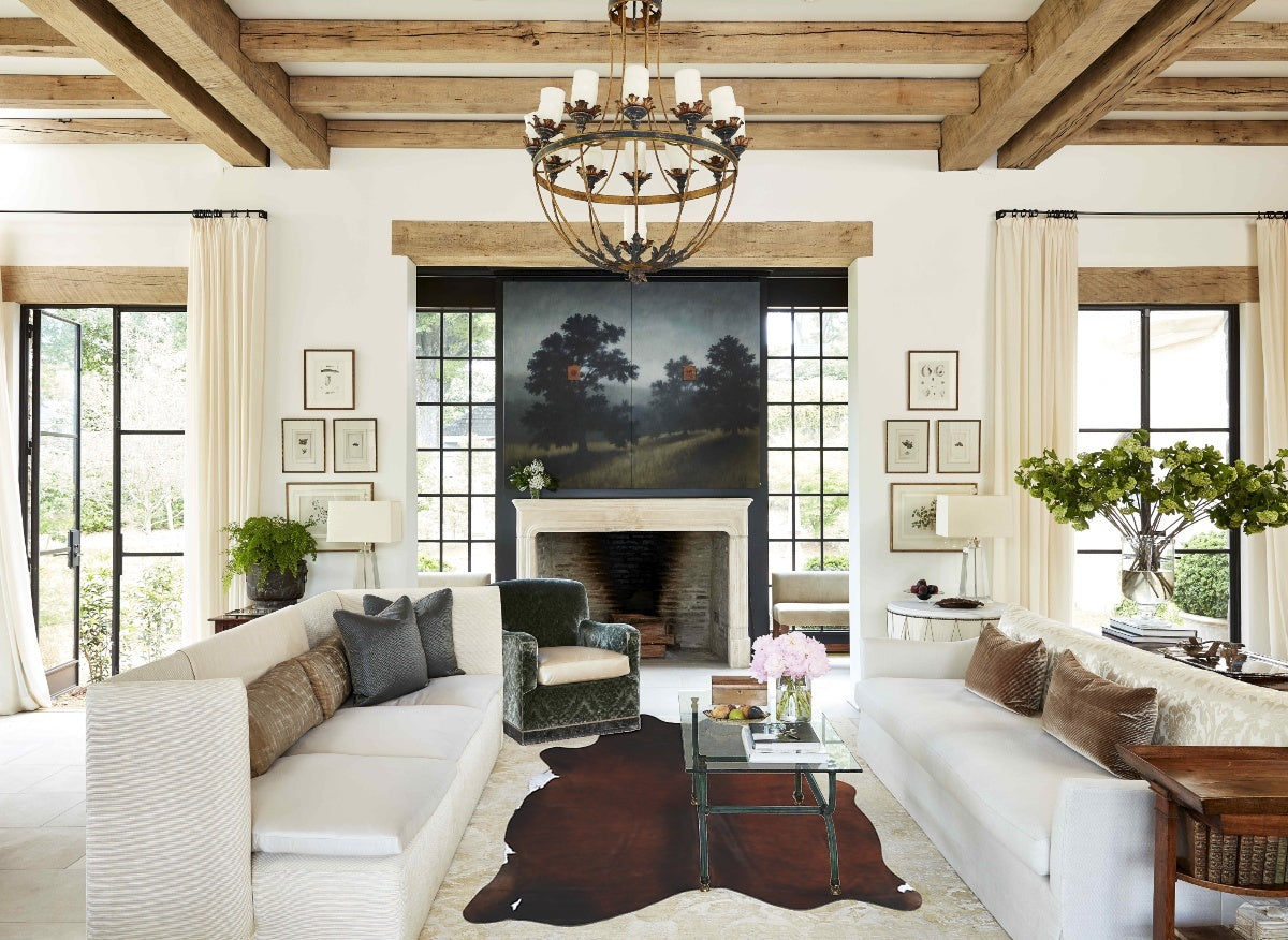 Warm Caramel Cowhide Rug #A45809