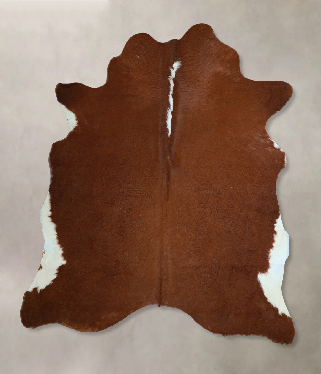 Hereford X-Large Brazilian Cowhide Rug 6'10"H x 6'2"W #A45836 by Hudso