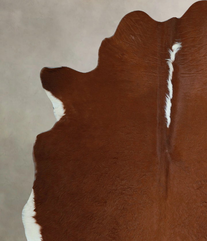 Hereford X-Large Brazilian Cowhide Rug 6'10"H x 6'2"W #A45836 by Hudson Hides