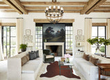 Hereford X-Large Brazilian Cowhide Rug 6'10"H x 6'2"W #A45836 by Hudson Hides