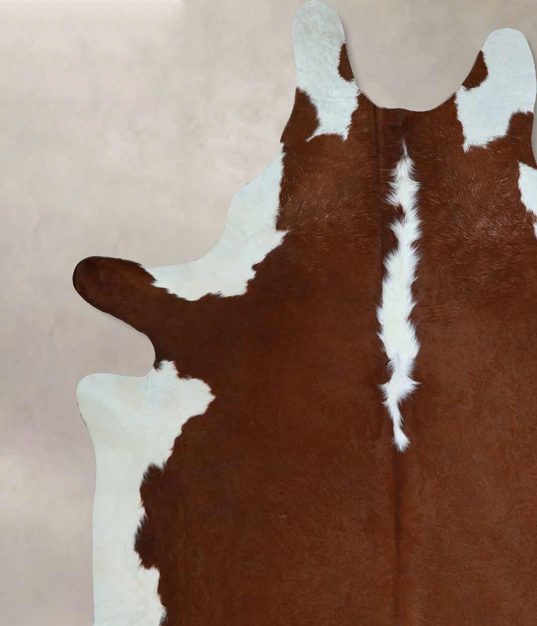 Hereford XX-Large Brazilian Cowhide Rug 8'4"H x 7'1"W #A45841 by Hudso