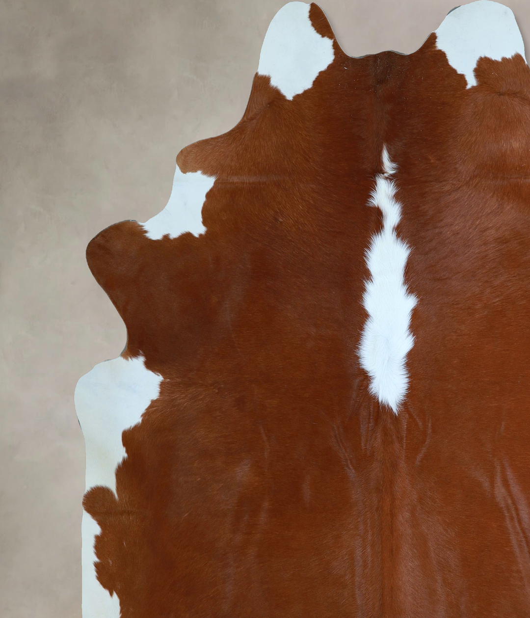 Hereford XX-Large Brazilian Cowhide Rug 8'2"H x 7'6"W #A45846 by Hudso
