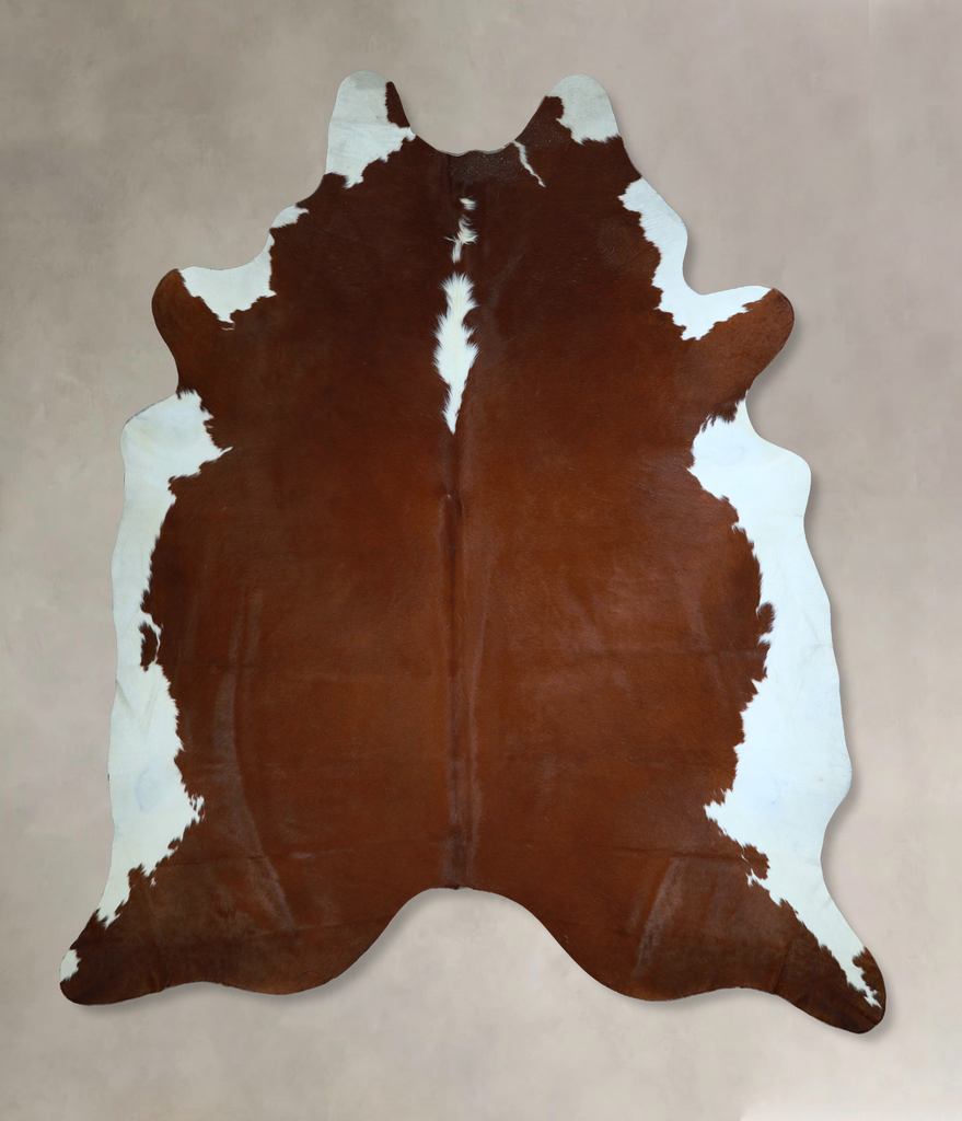 Hereford XX-Large Brazilian Cowhide Rug 9'3"H x 7'11"W #A45849 by Hudson Hides