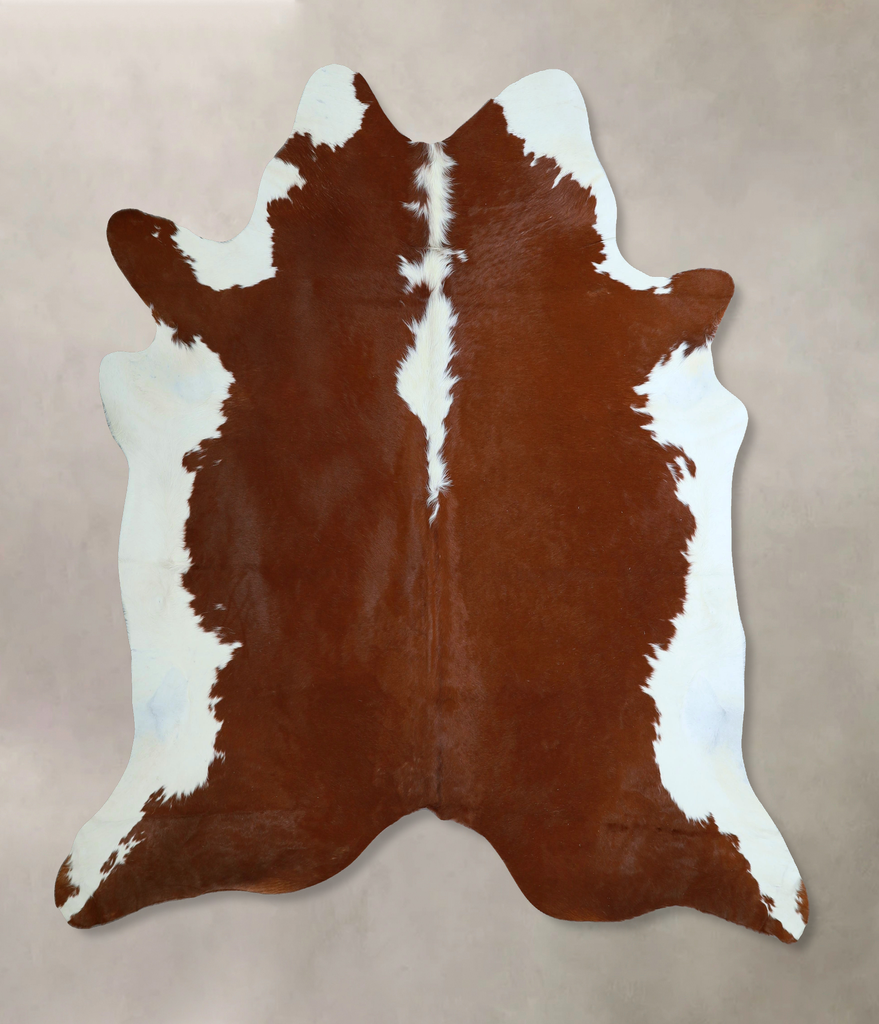 Hereford X-Large Brazilian Cowhide Rug 6'11"H x 6'11"W #A45850 by Hudson Hides