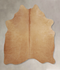 Beige Large Brazilian Cowhide Rug 6'3