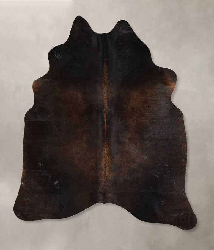 Chocolate Large Brazilian Cowhide Rug 6'10"H x 5'7"W #A45857 by Hudson Hides
