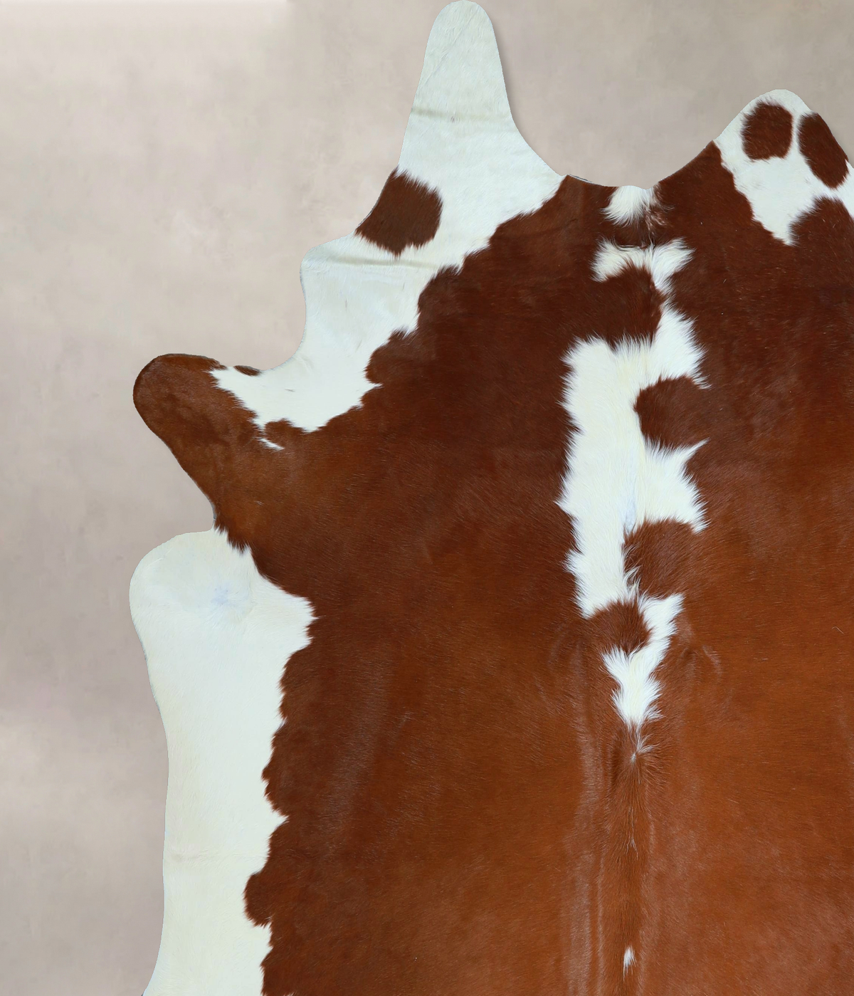 Hereford XX-Large Brazilian Cowhide Rug 7'8"H x 7'0"W #A45861 by Hudson Hides