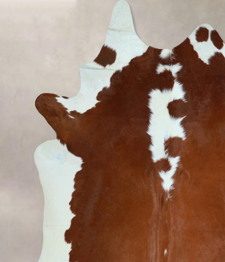 Hereford XX-Large Brazilian Cowhide Rug 7'8"H x 7'0"W #A45861 by Hudson Hides