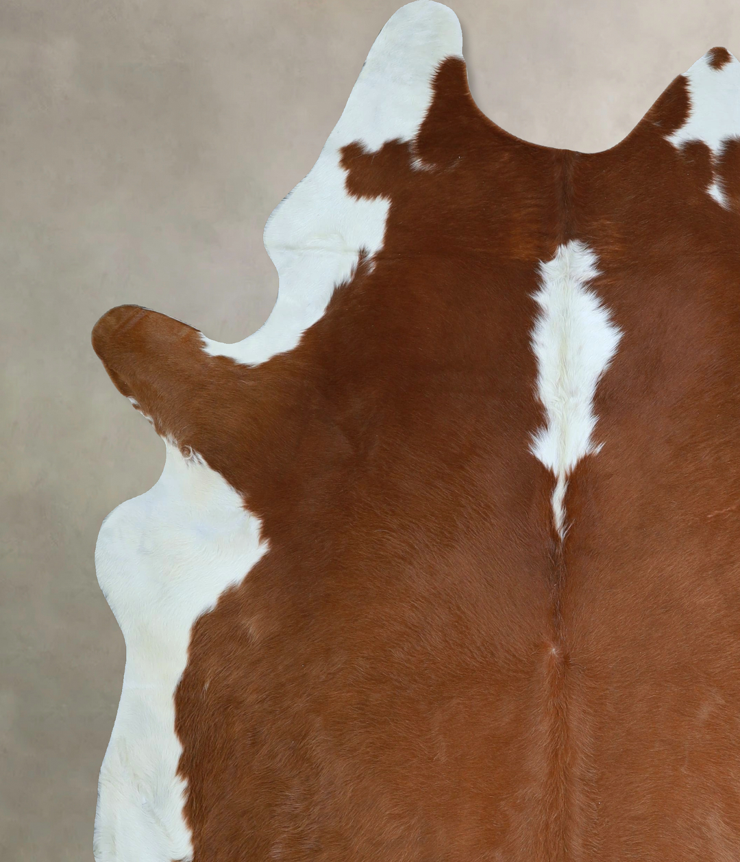 Hereford XX-Large Brazilian Cowhide Rug 7'11"H x 6'7"W #A45864 by Huds