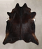 Chocolate XX-Large Brazilian Cowhide Rug 8'6